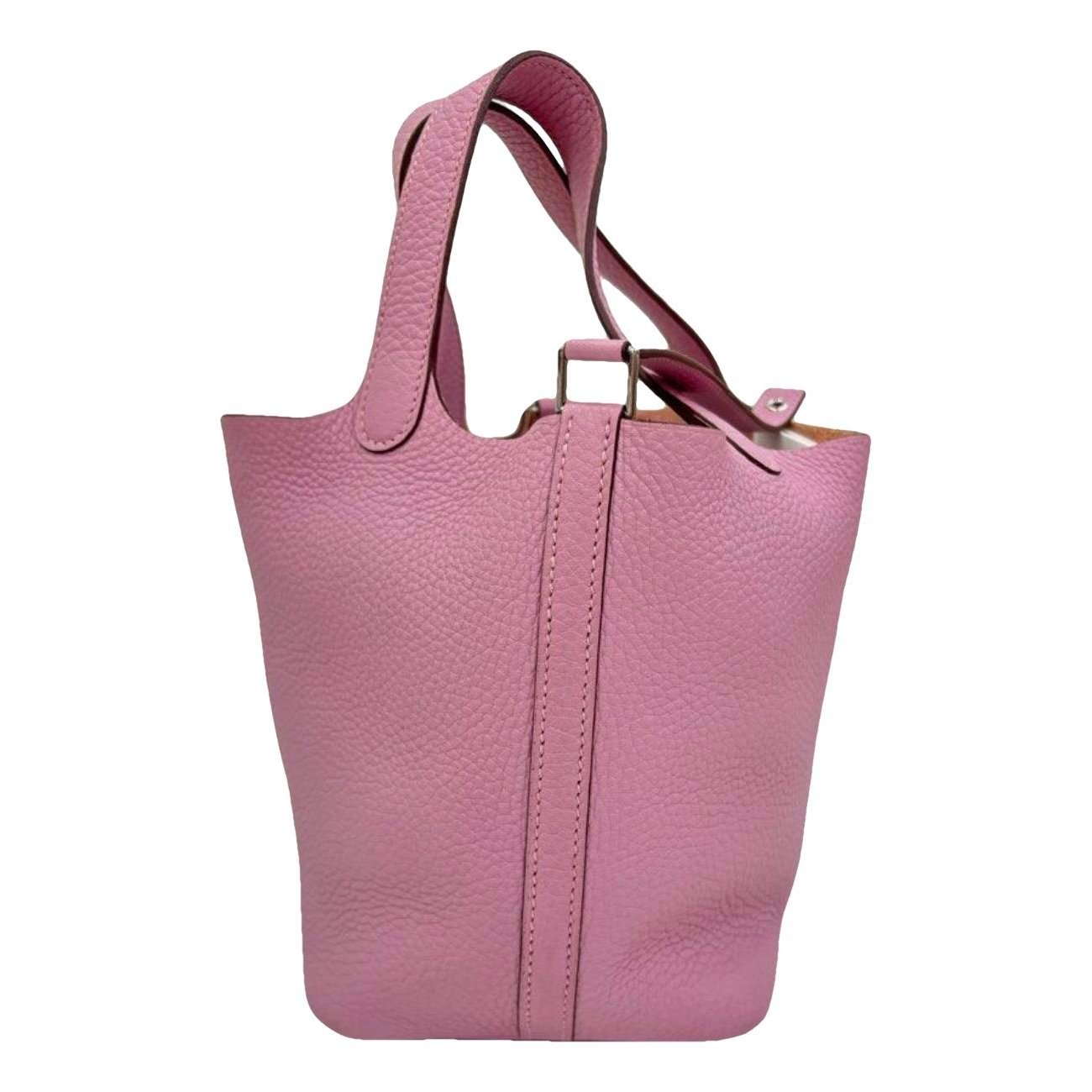 Picotin leather handbag