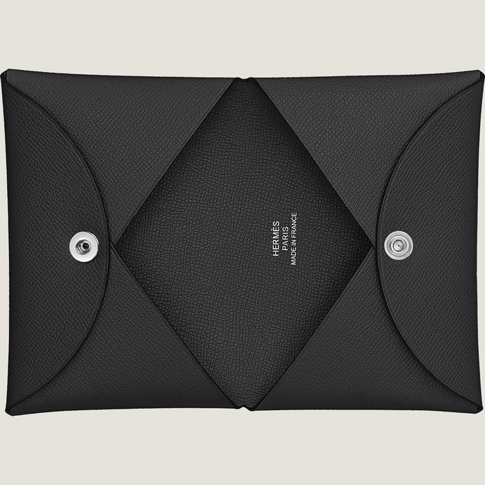 Noir Calvi Card Holder
