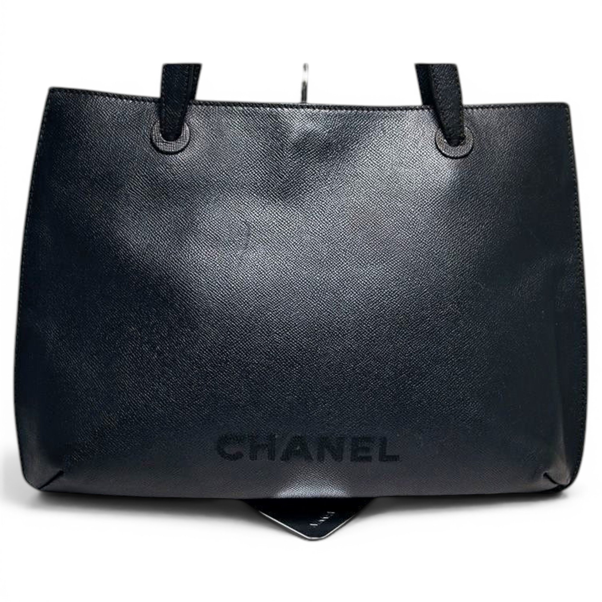 Leather tote