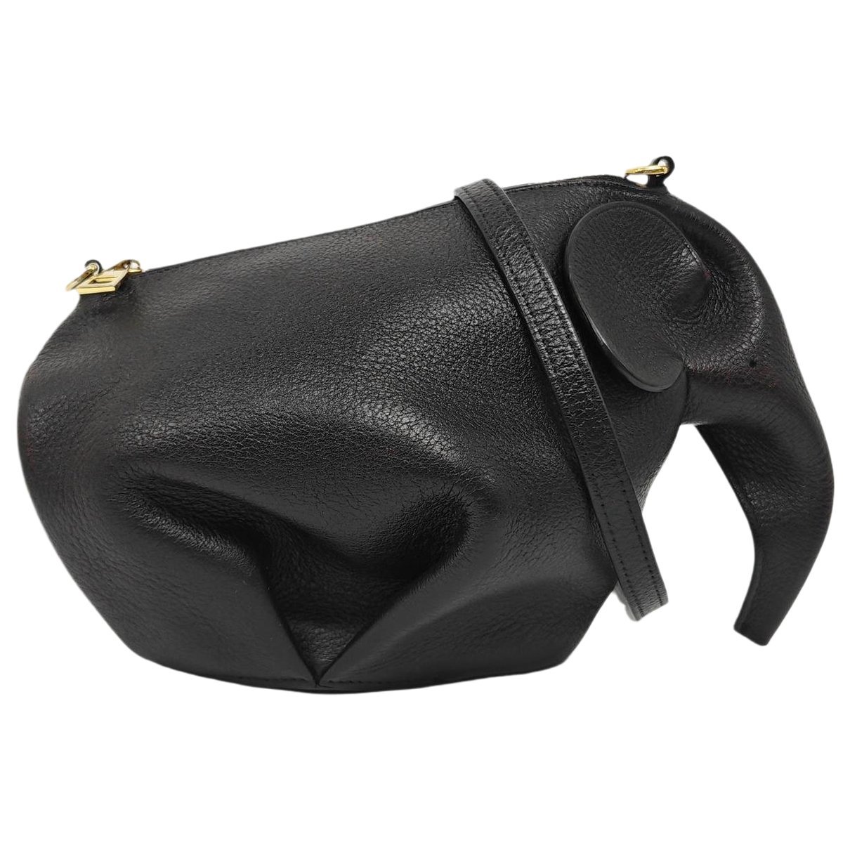Animals leather crossbody bag