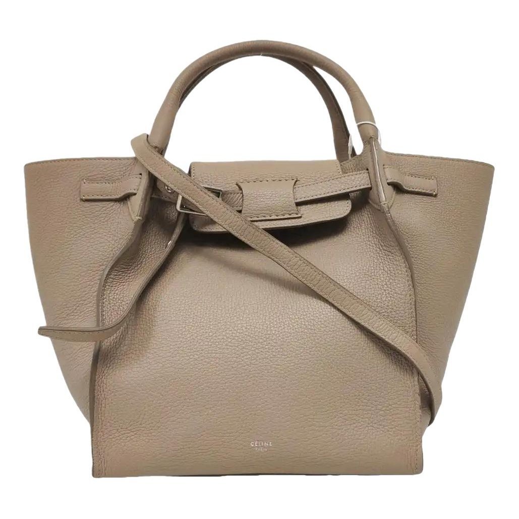 Big Bag leather handbag
