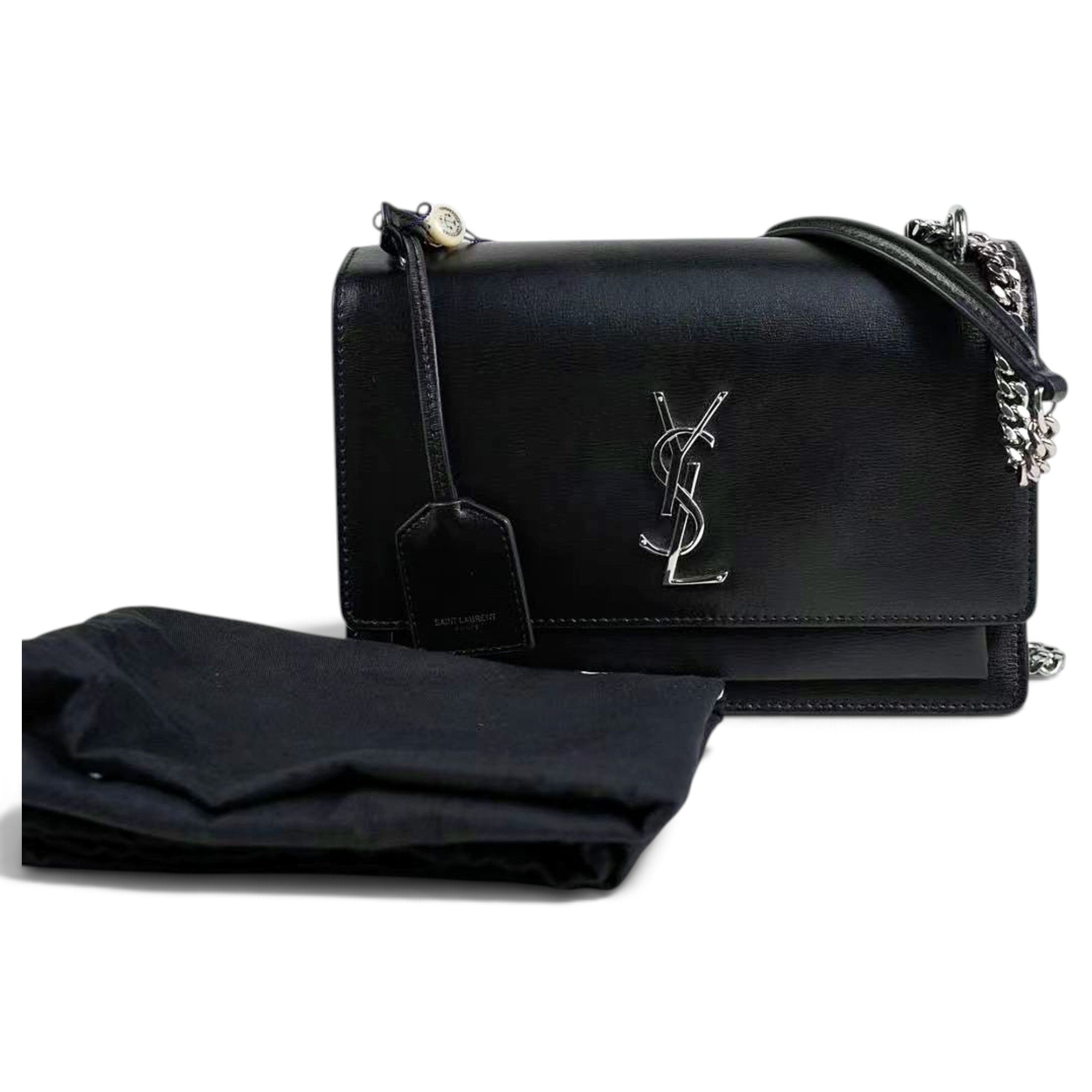 Sunset leather handbag