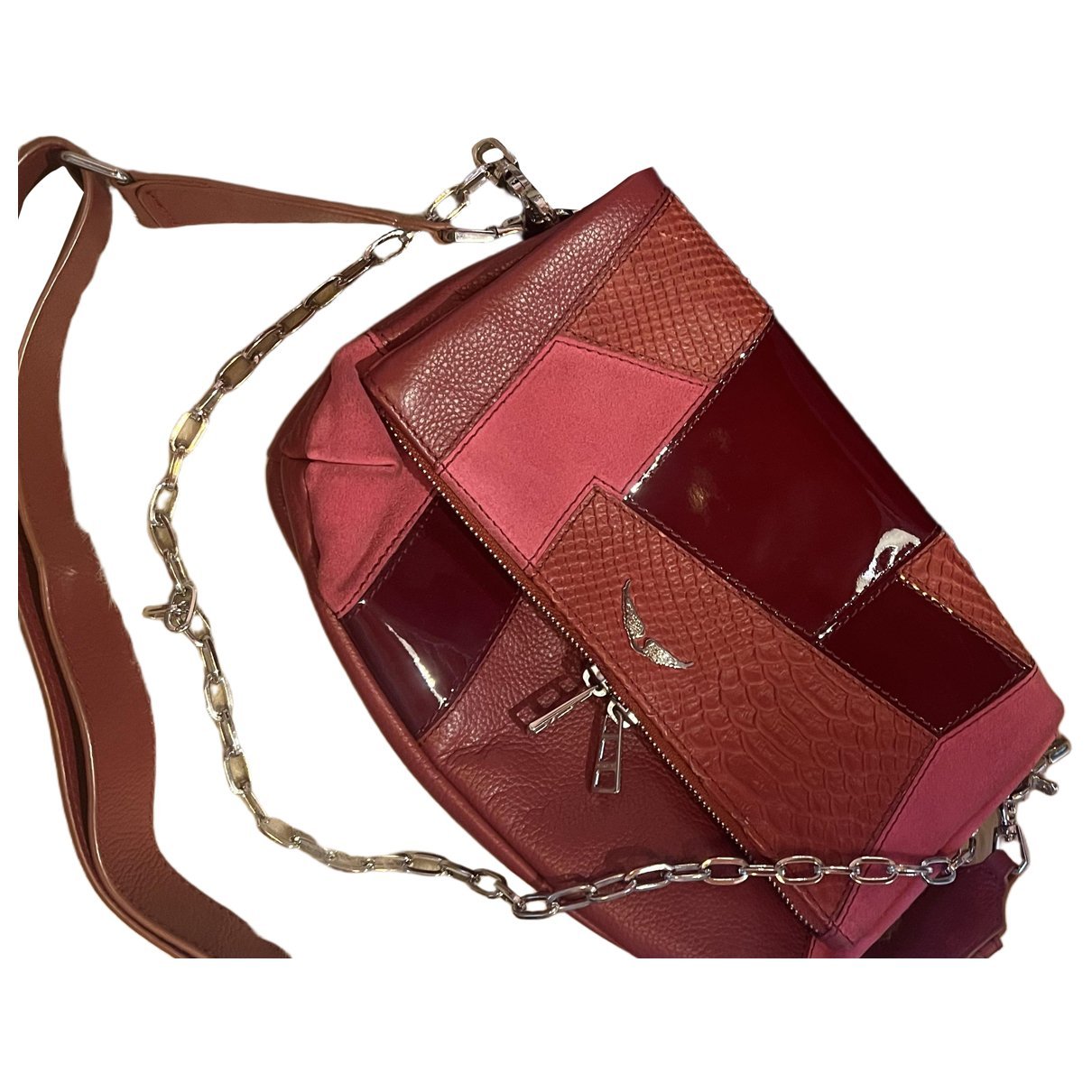 Leather crossbody bag