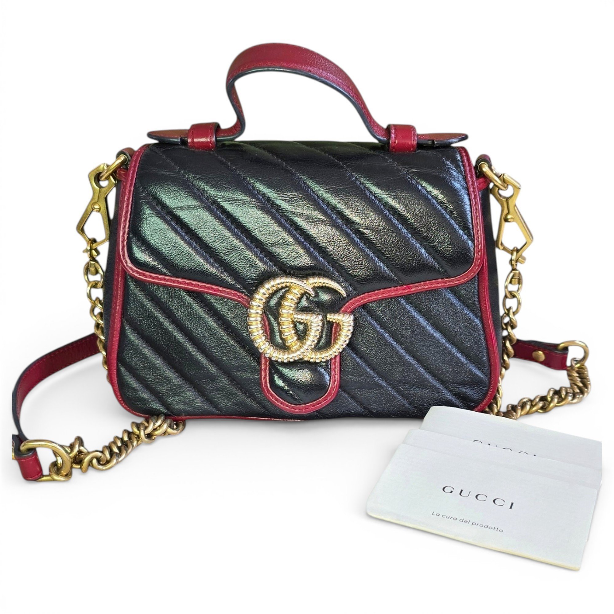 GG Marmont leather handbag