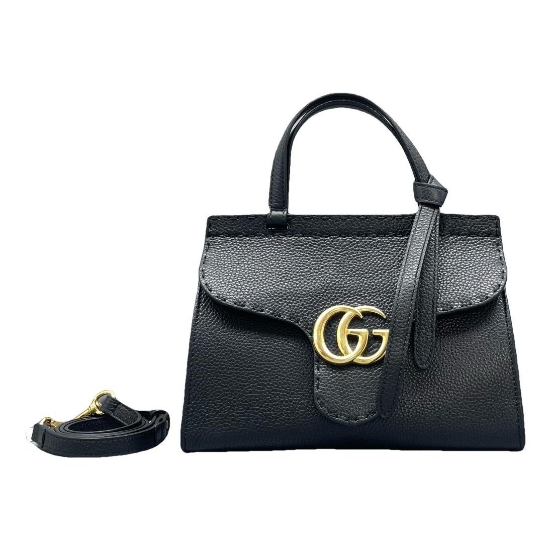 Leather handbag