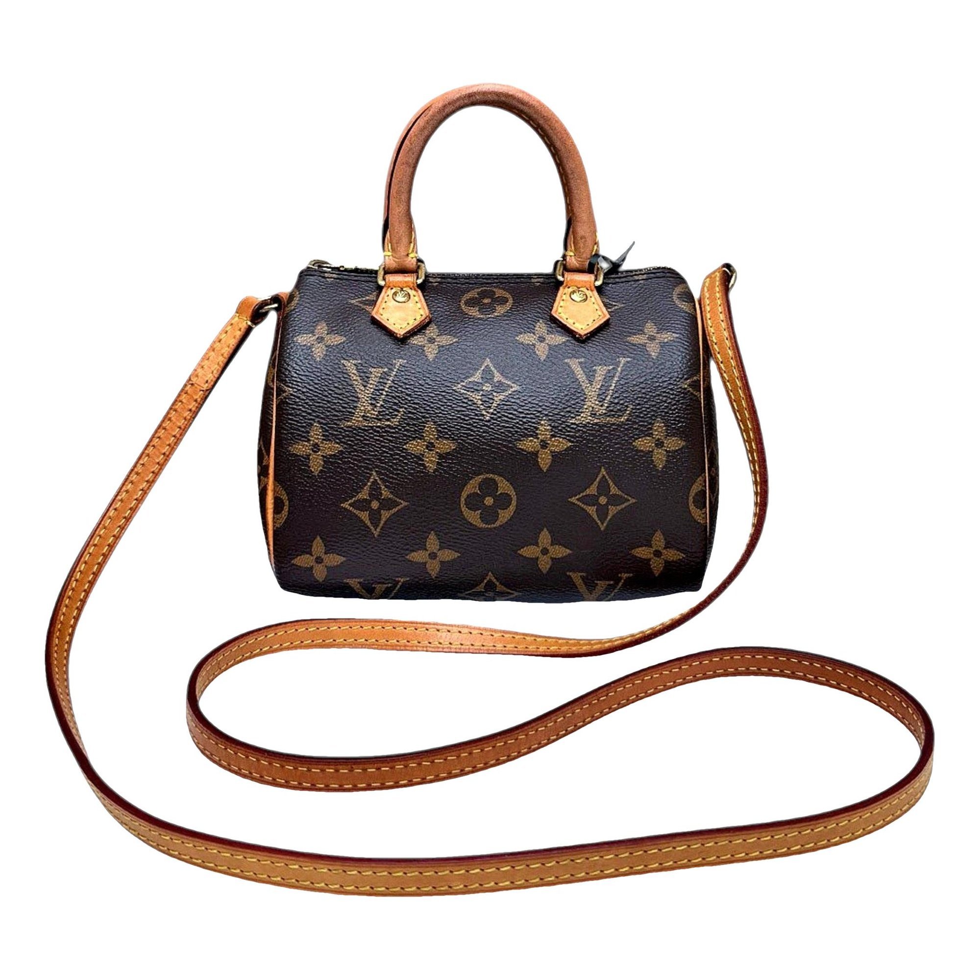 Speedy leather handbag