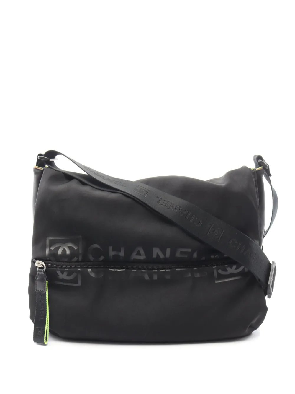 2004-2005 Sports Line Nylon Logo Messenger Bag crossbody bag