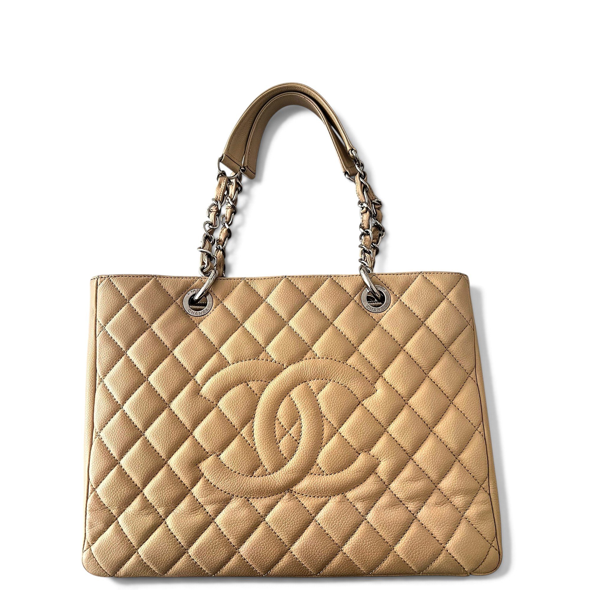 Grand shopping leather tote