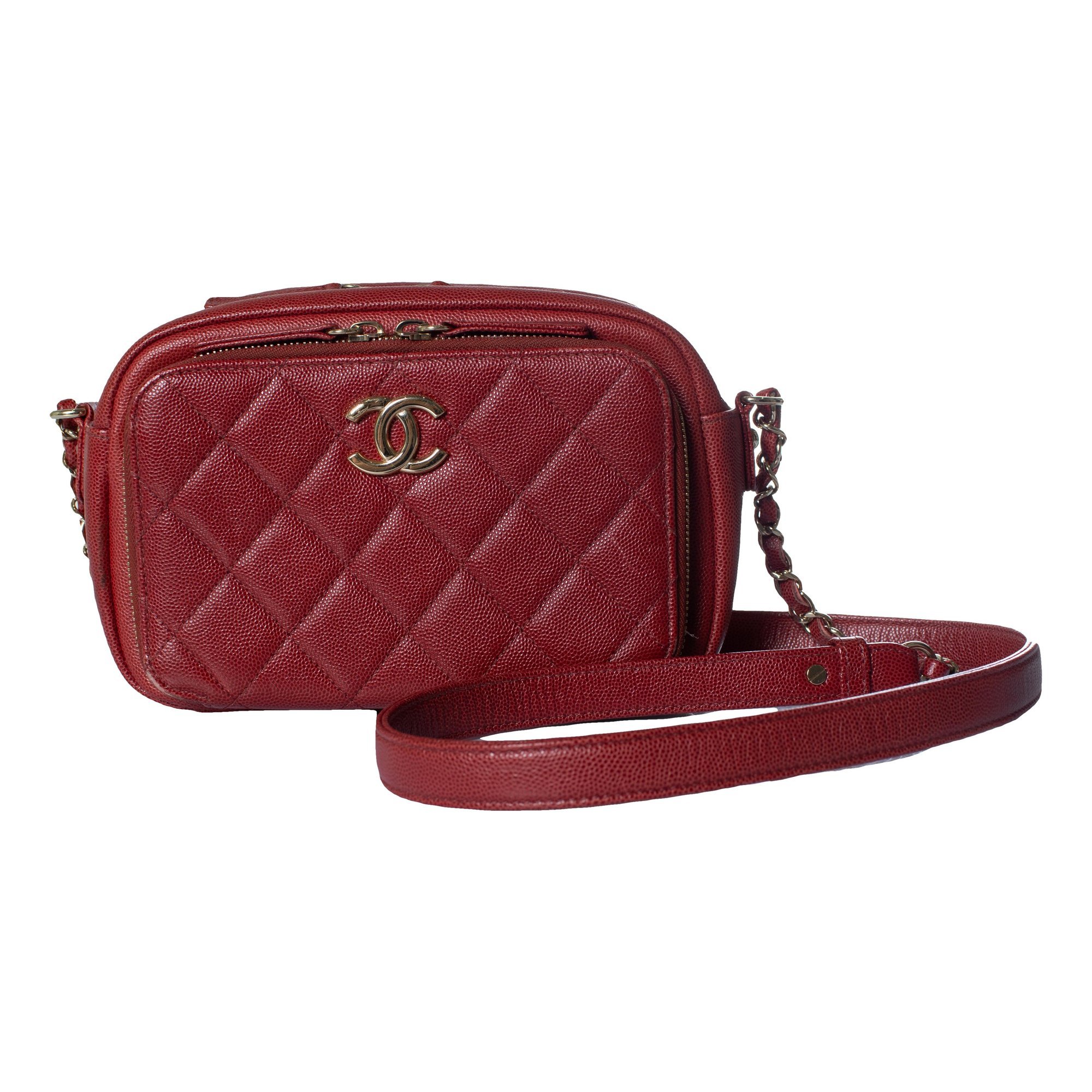 Leather crossbody bag