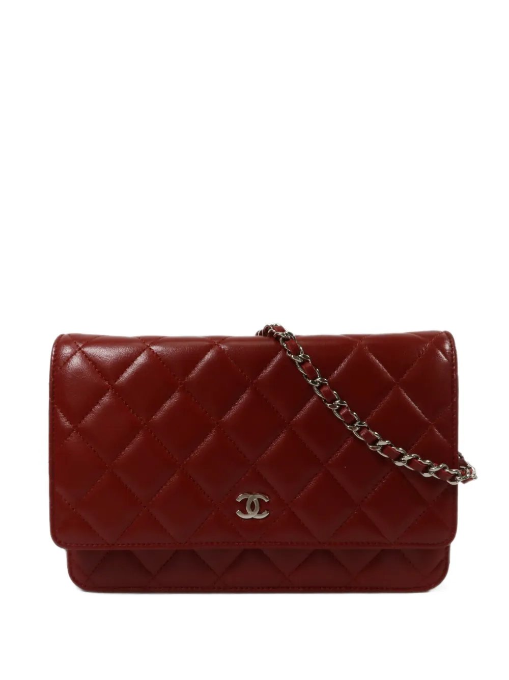 CC quilted shoulder bag