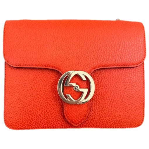 Leather crossbody bag