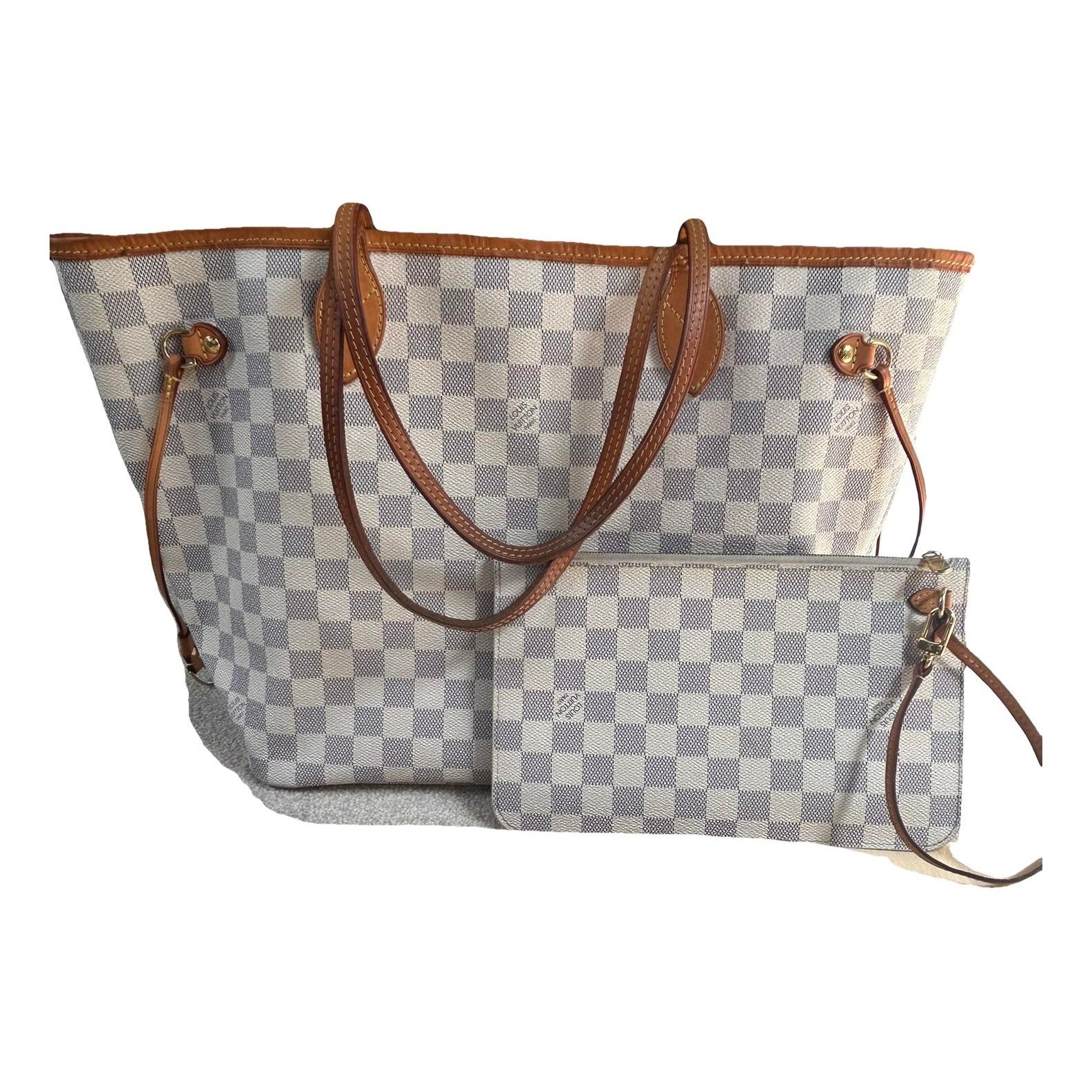 Neverfull leather tote