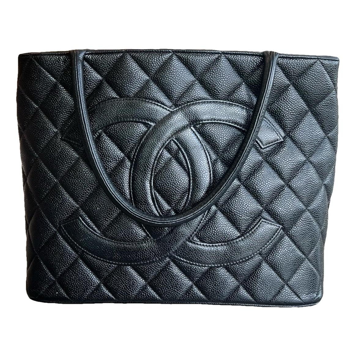 Leather tote