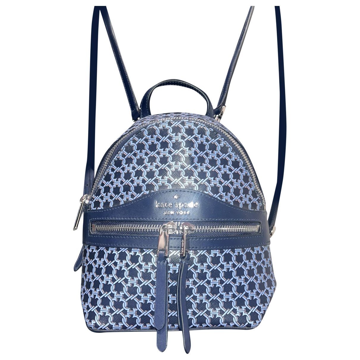 Leather backpack