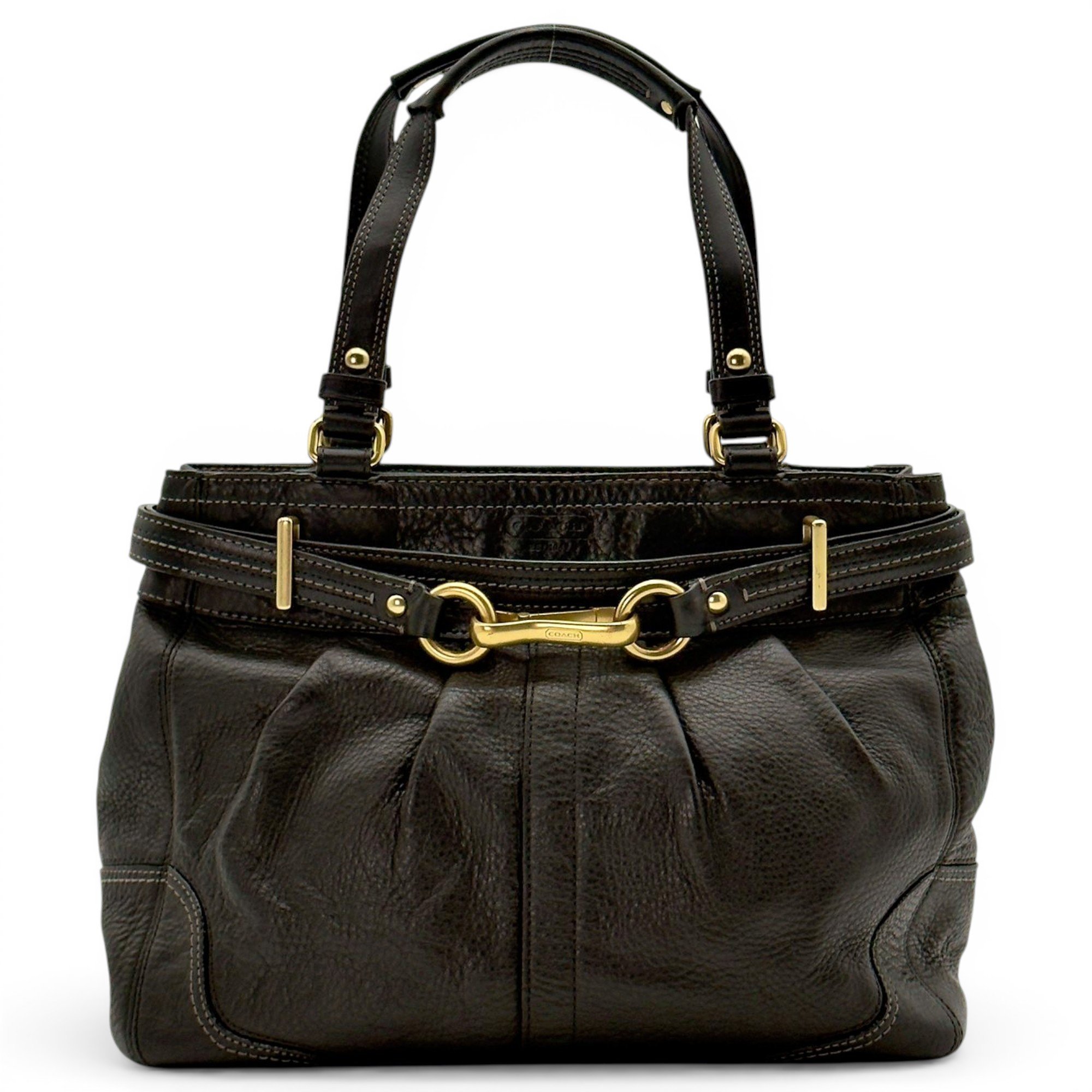 Hamilton Hobo leather handbag