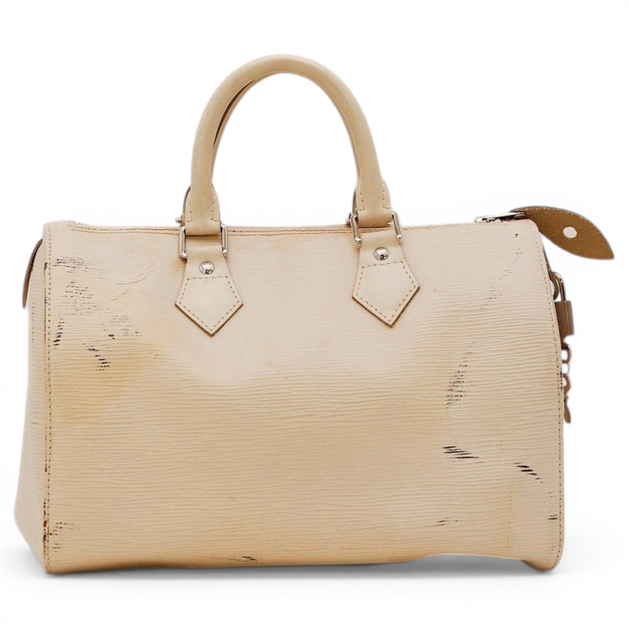 Speedy leather handbag