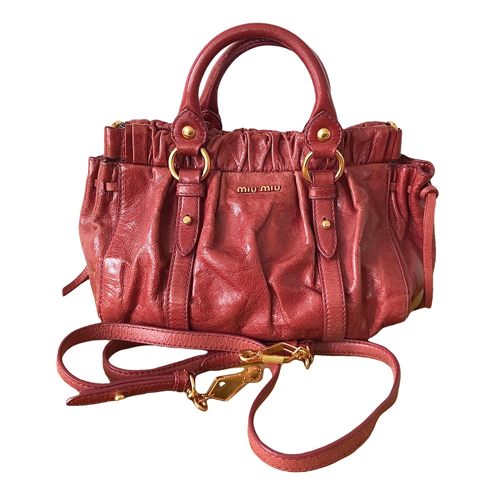 Vitello leather handbag