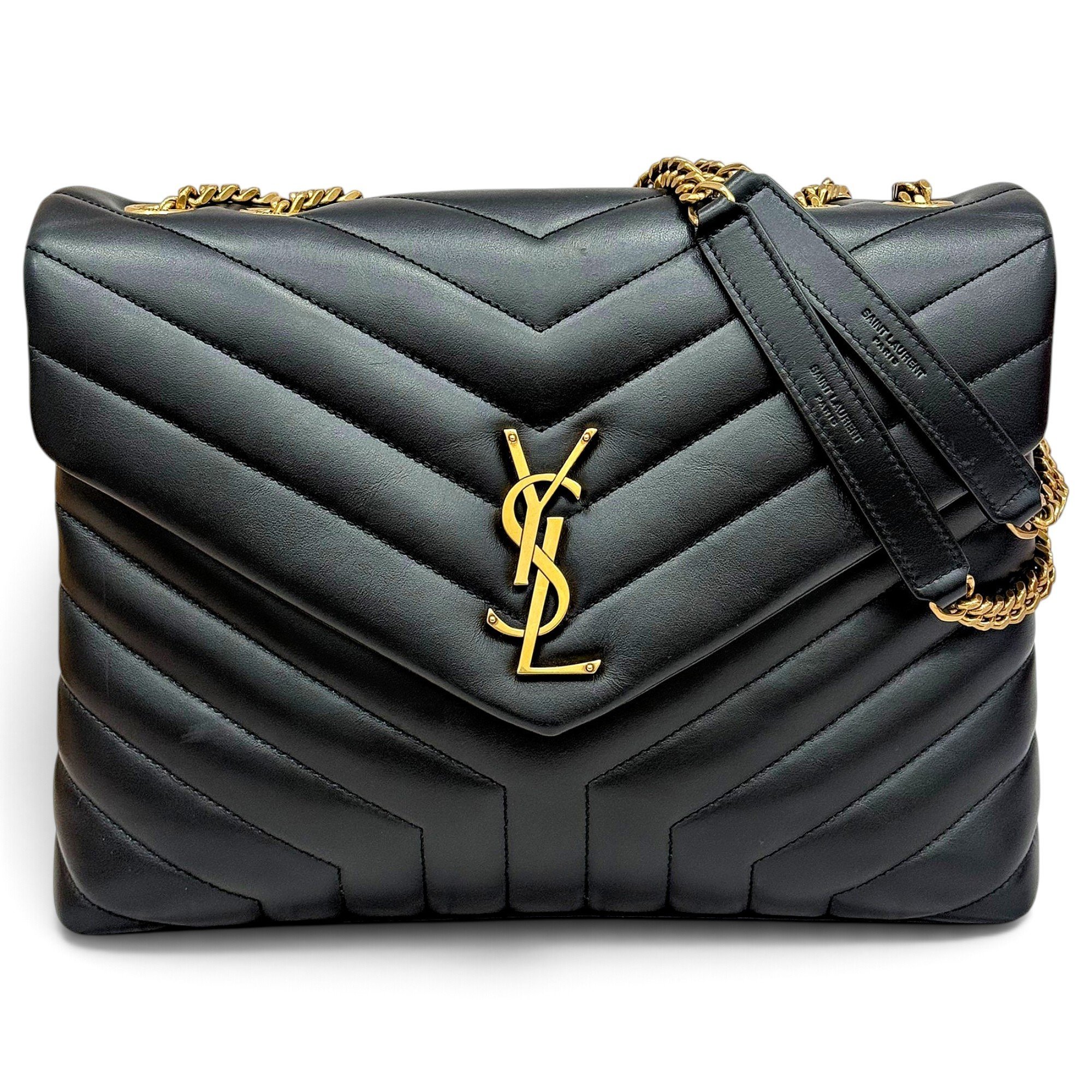 Loulou leather handbag