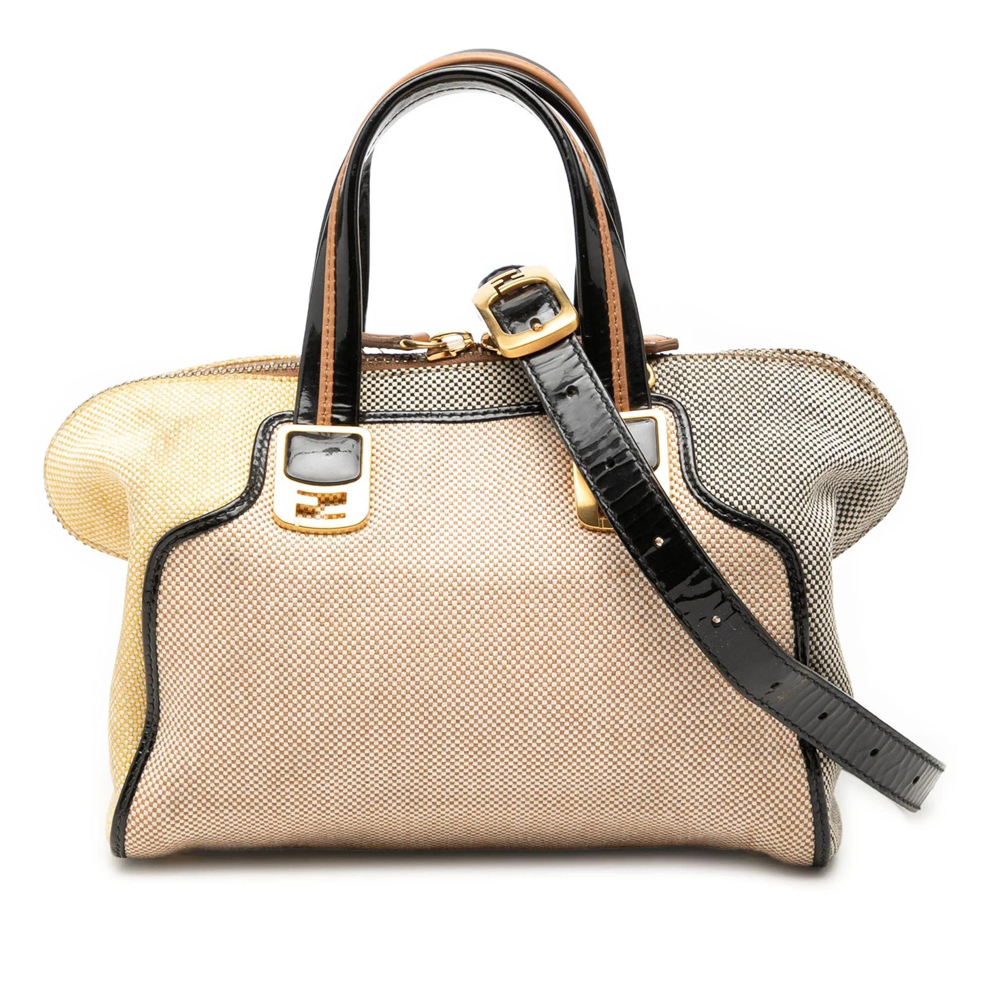 Chameleon leather satchel