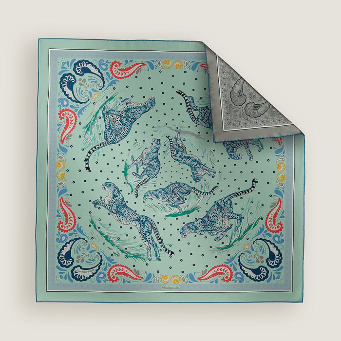 Guepards Bandana Double Face Scarf 90