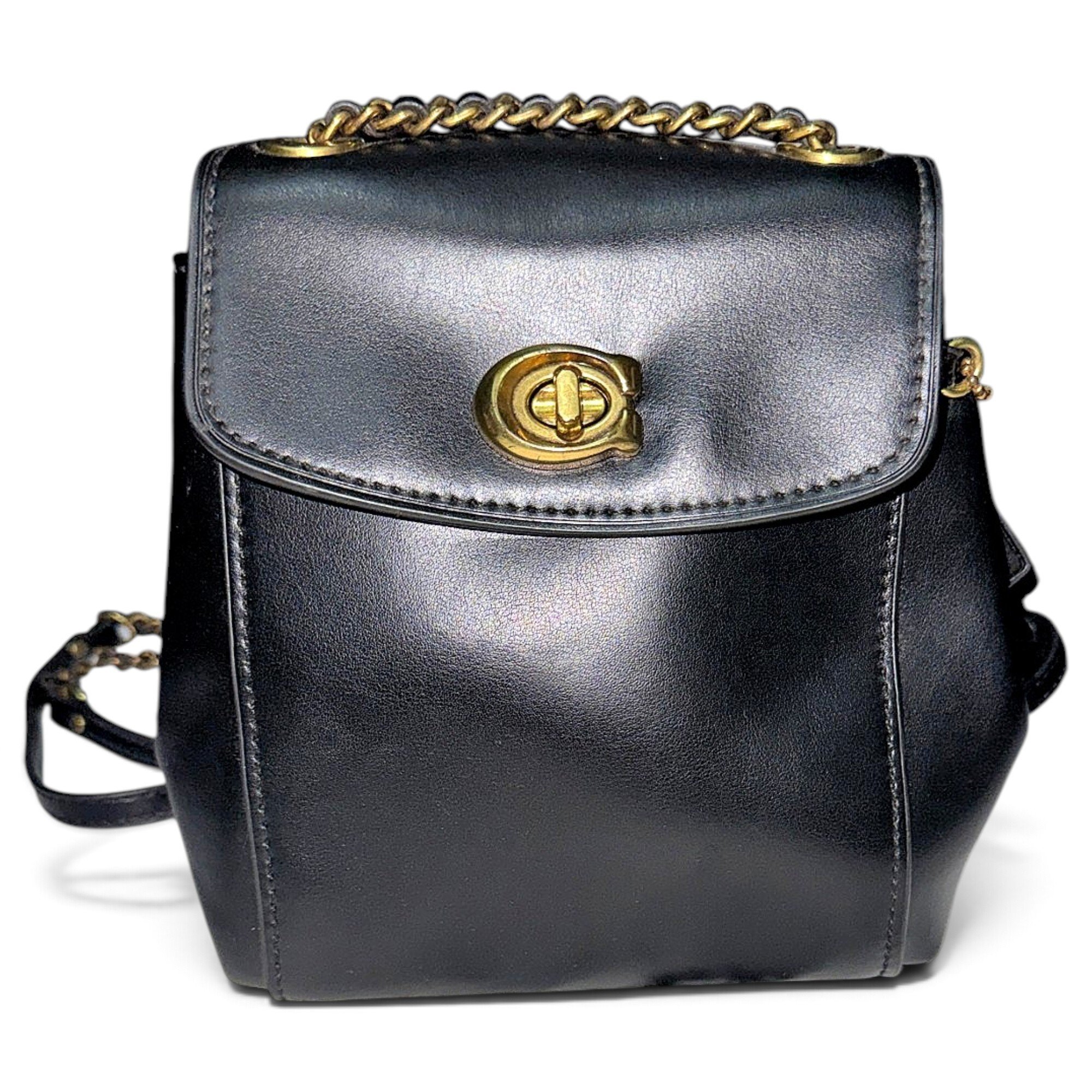 Parker leather backpack