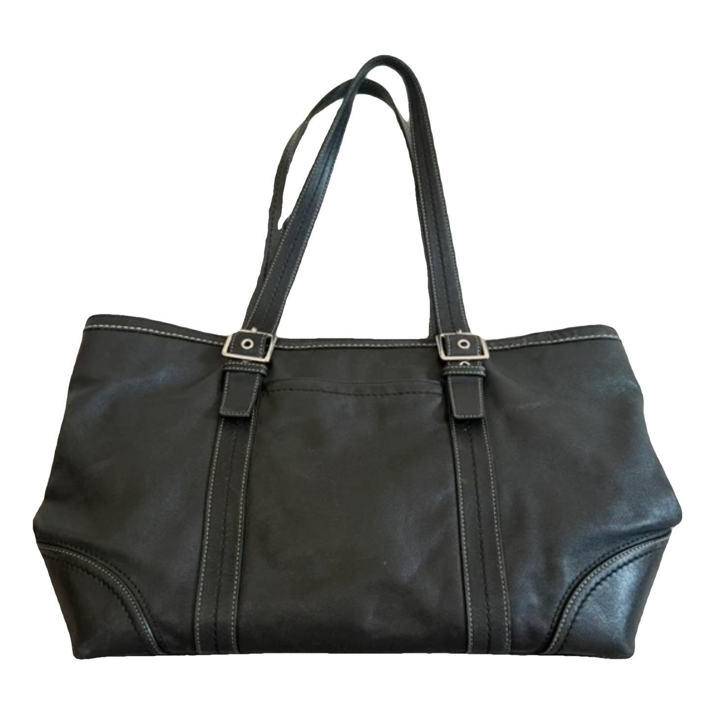 Crossgrain Taxi Tote leather bag