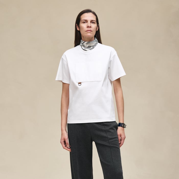 Blanc Maxi T-shirt