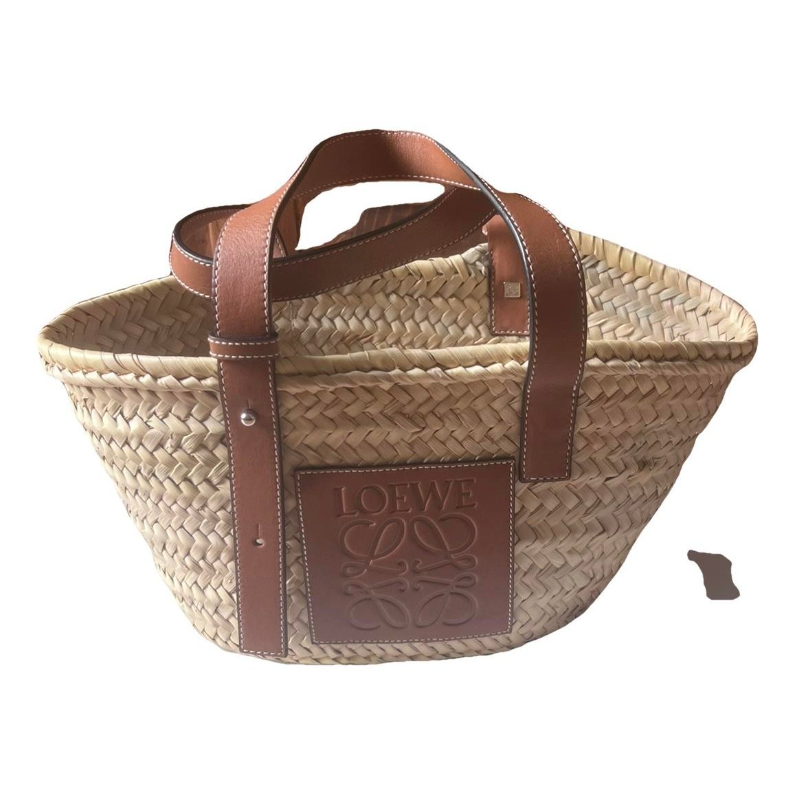 Basket Bag leather tote