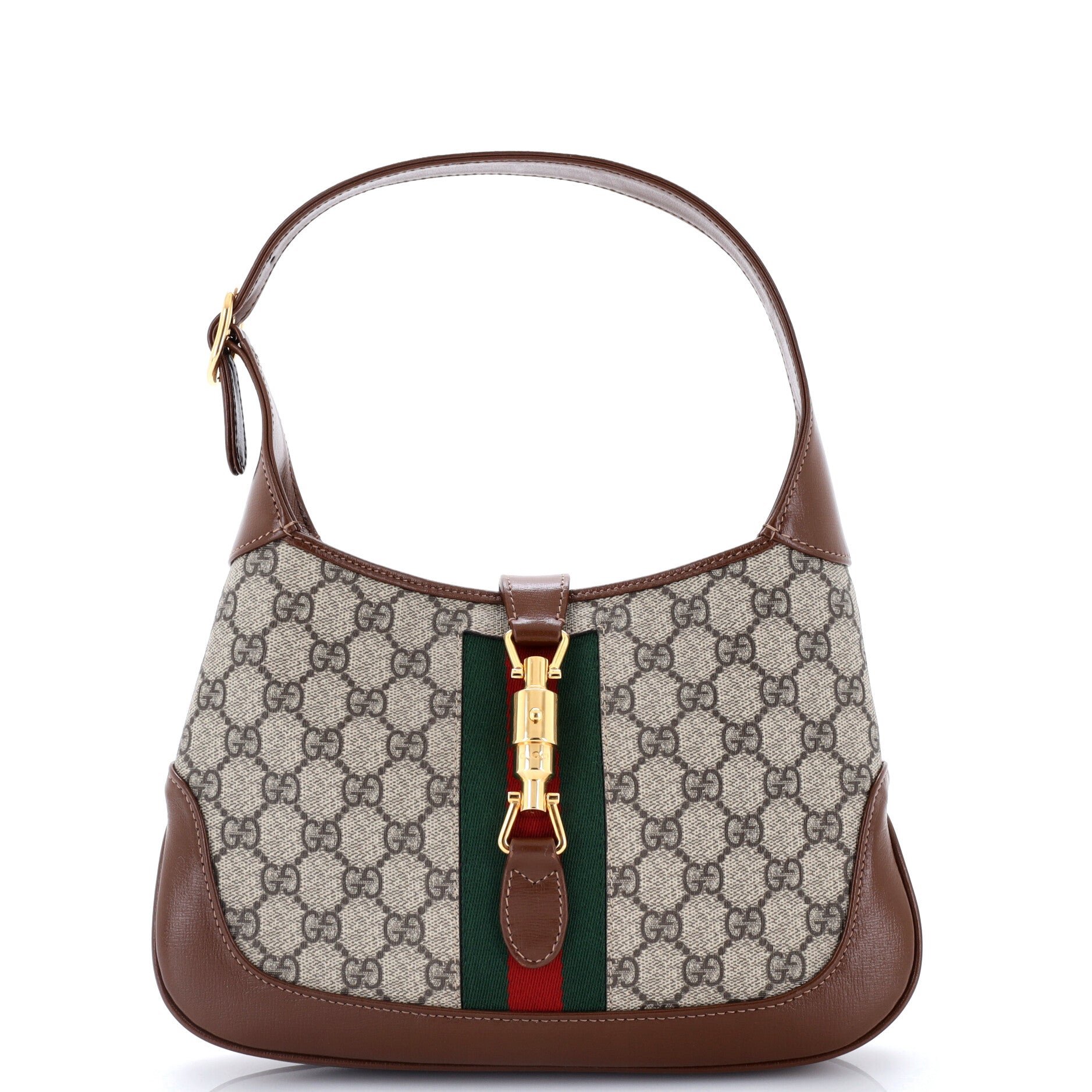 Jackie 1961 Hobo GG Coated Canvas Small