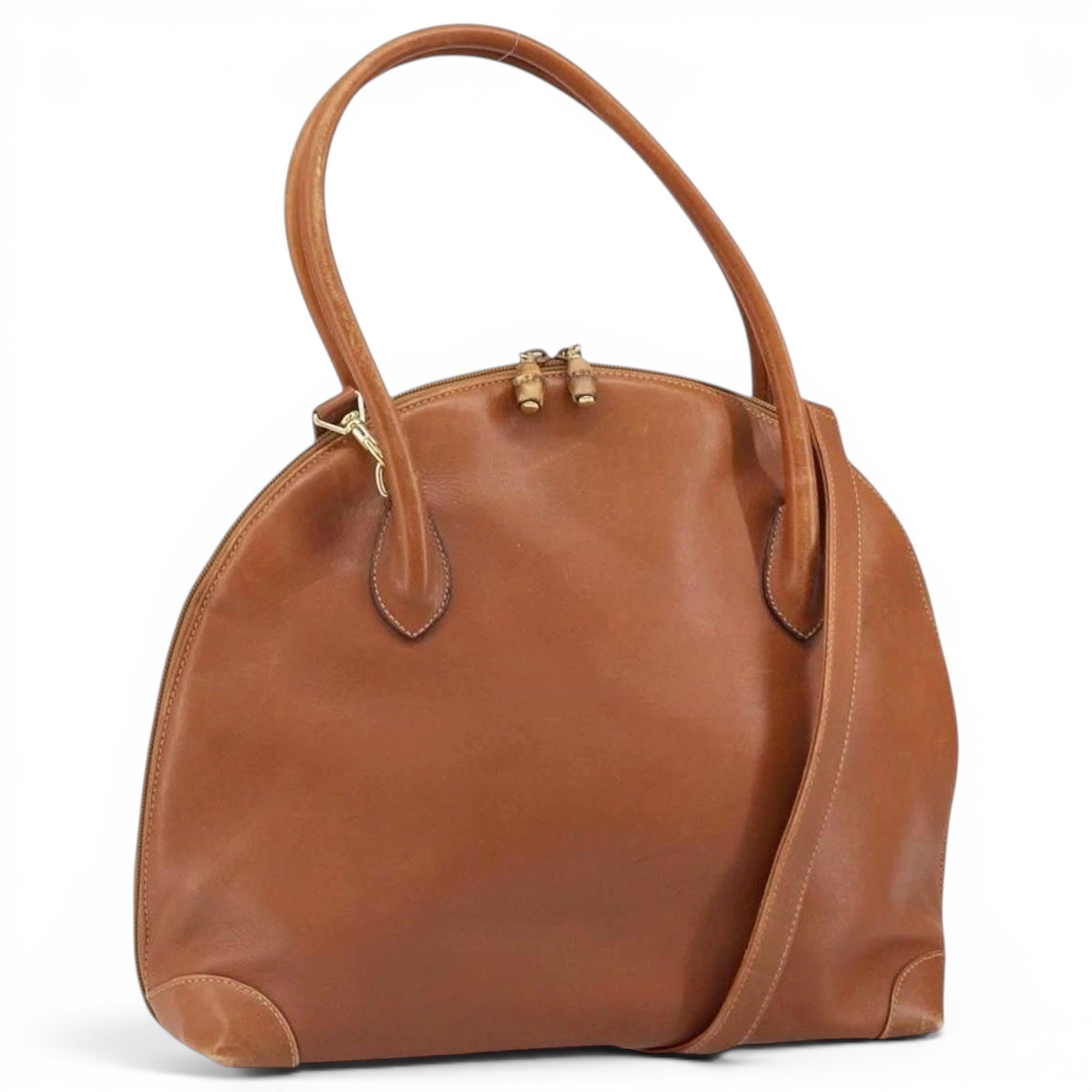 Leather handbag