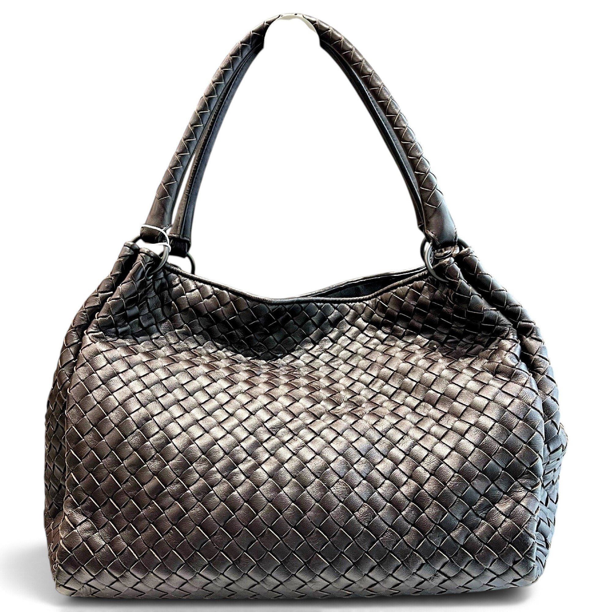 Leather handbag