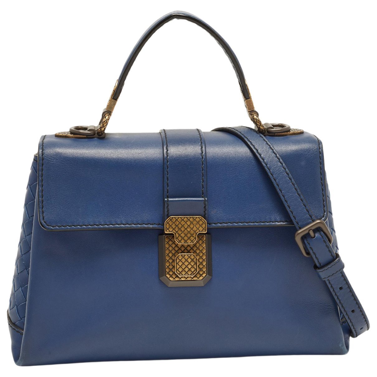 Bottega Veneta Piazza leather satchel
