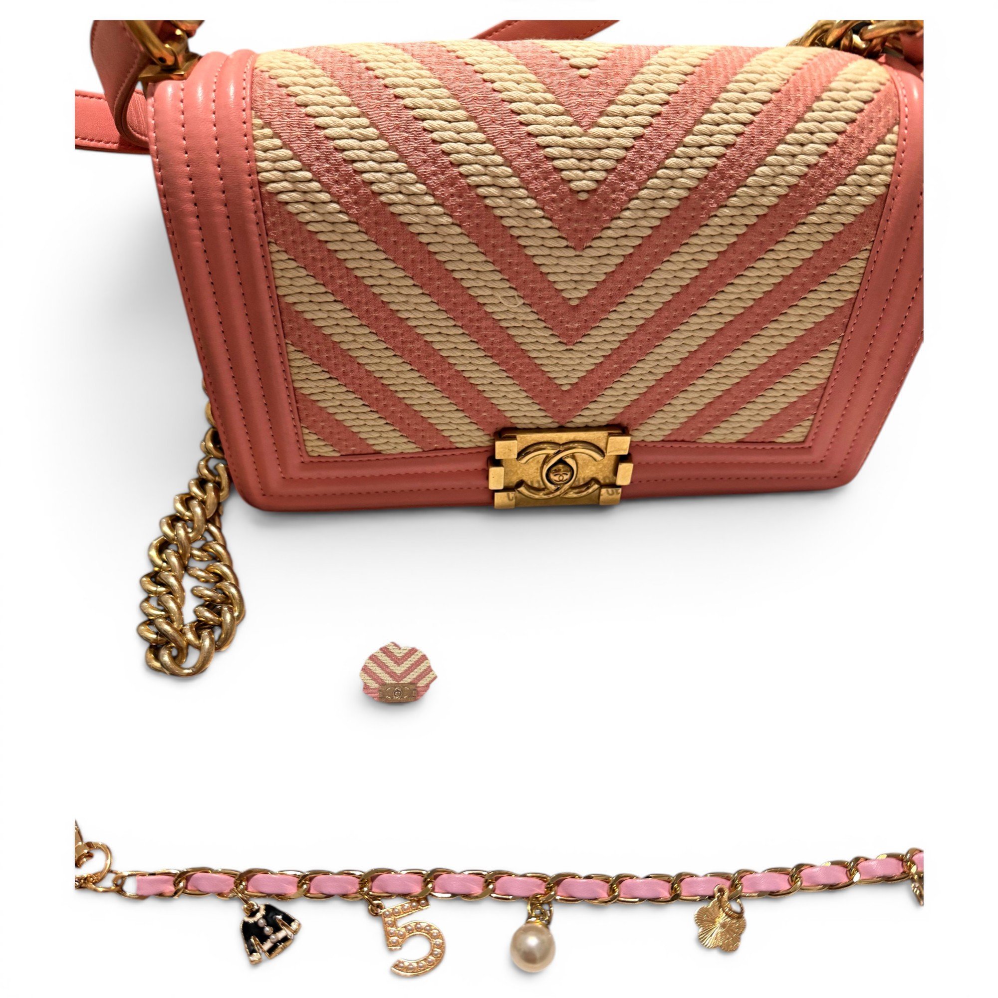 Boy leather handbag