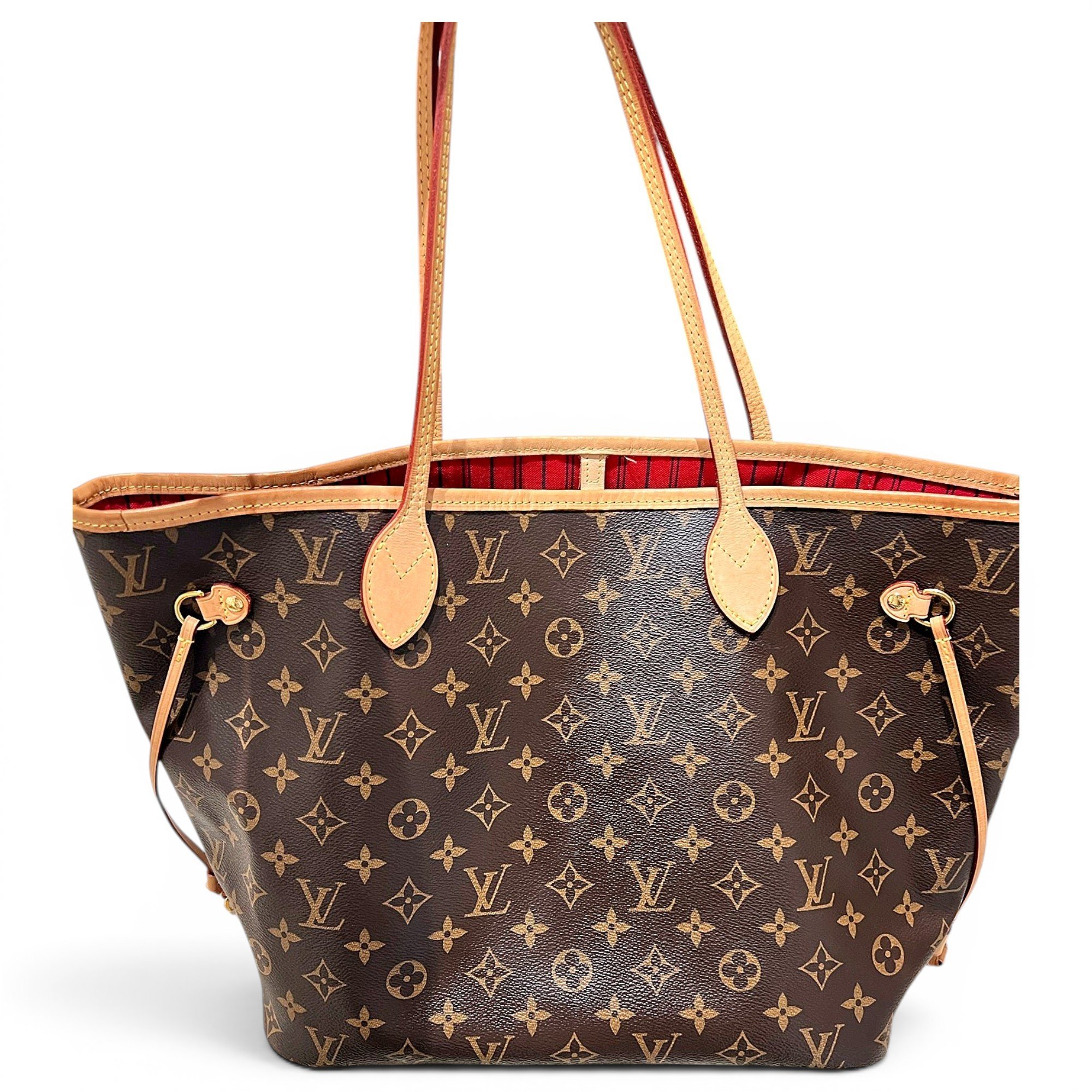 Neverfull leather tote