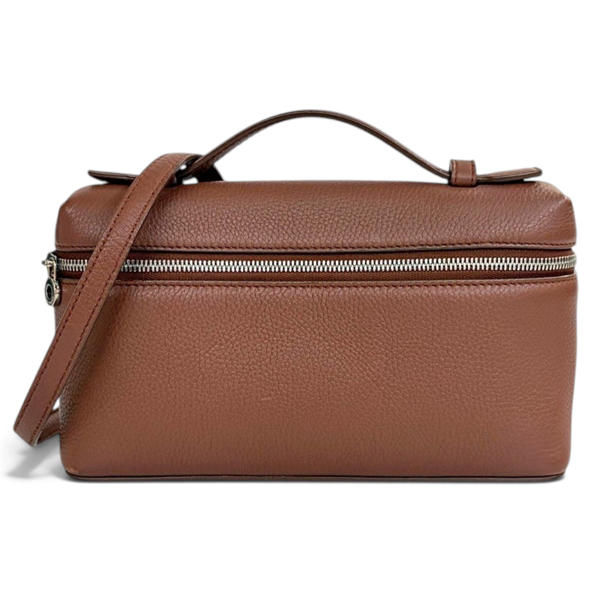 Extra Pocket leather handbag