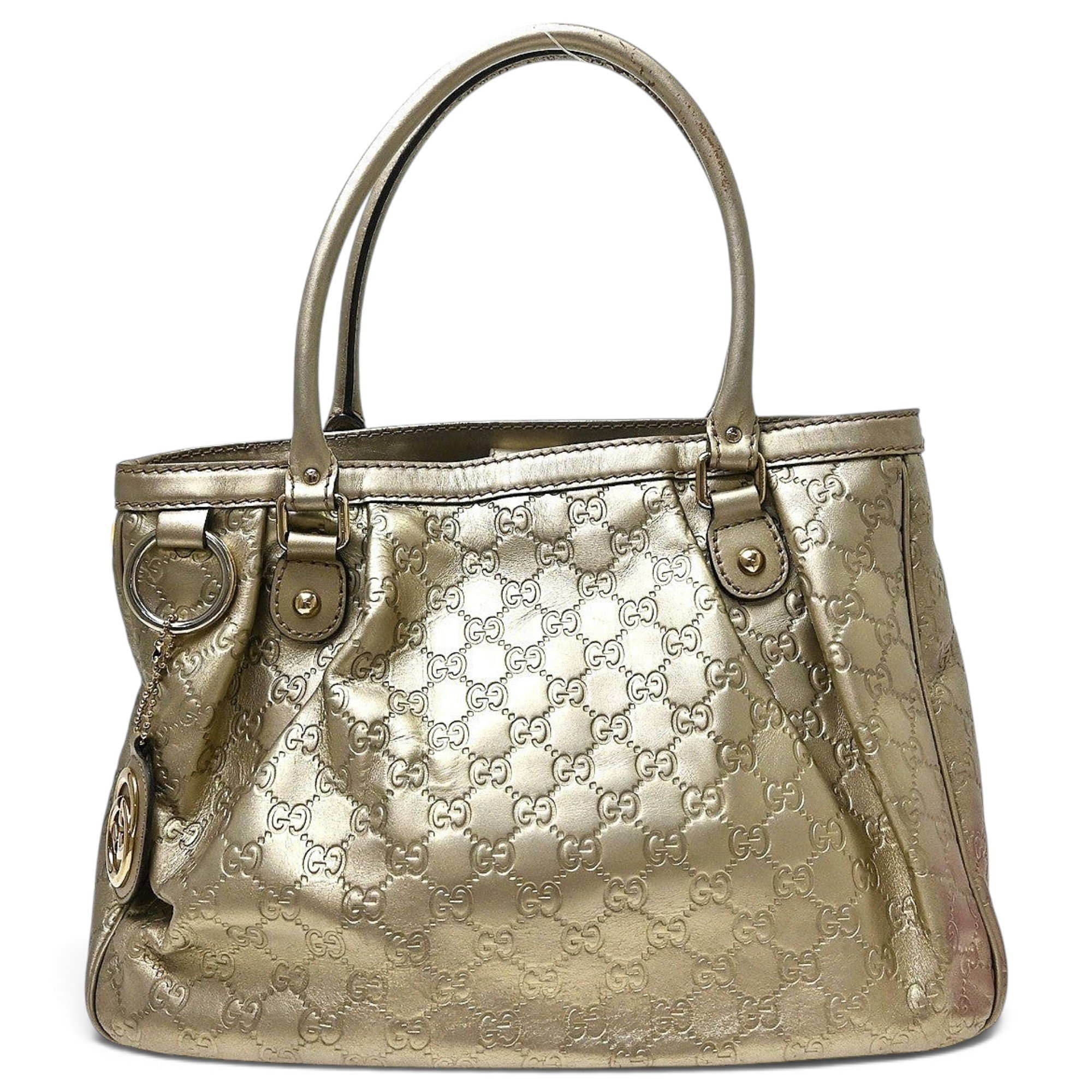 Leather tote