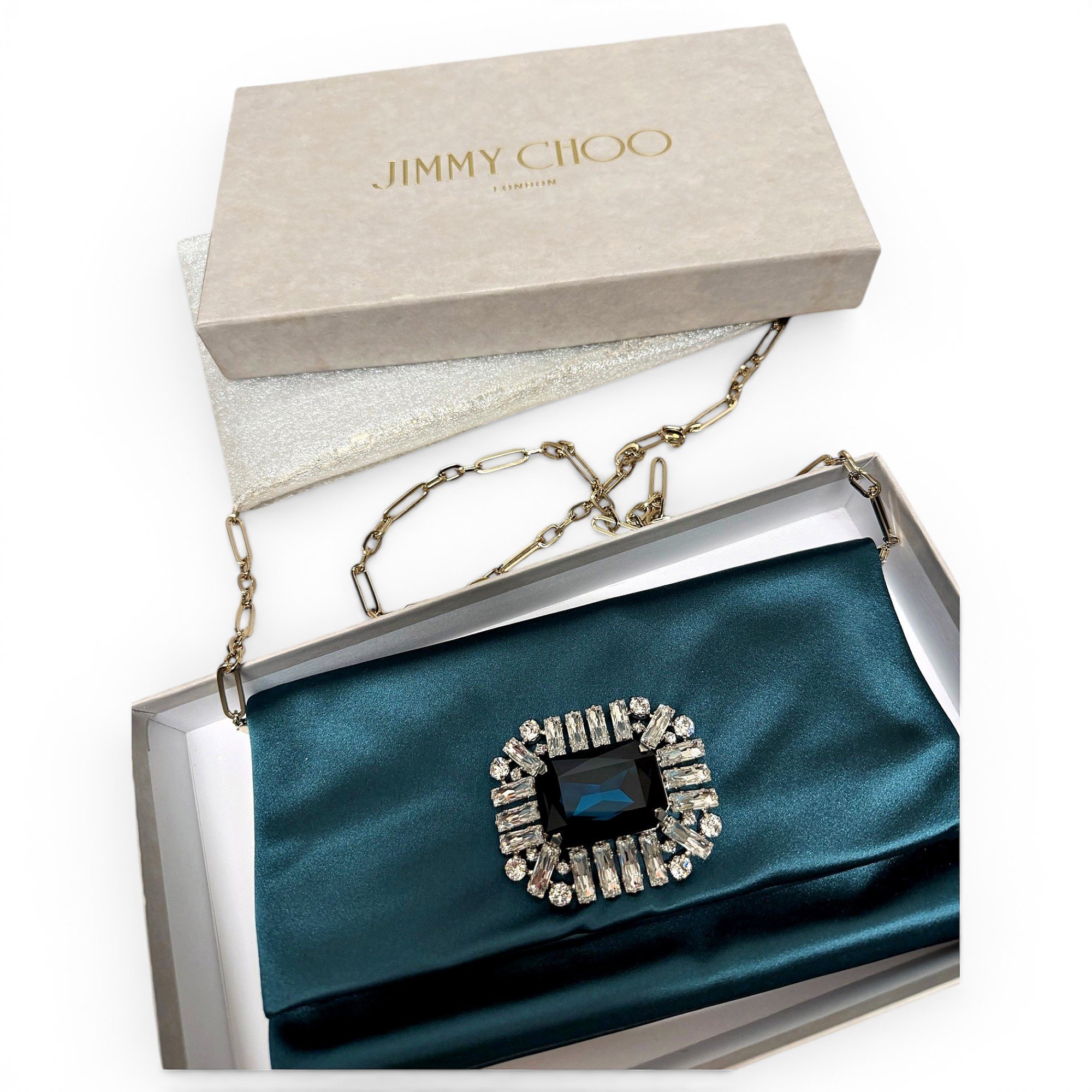 Sweetie silk clutch bag