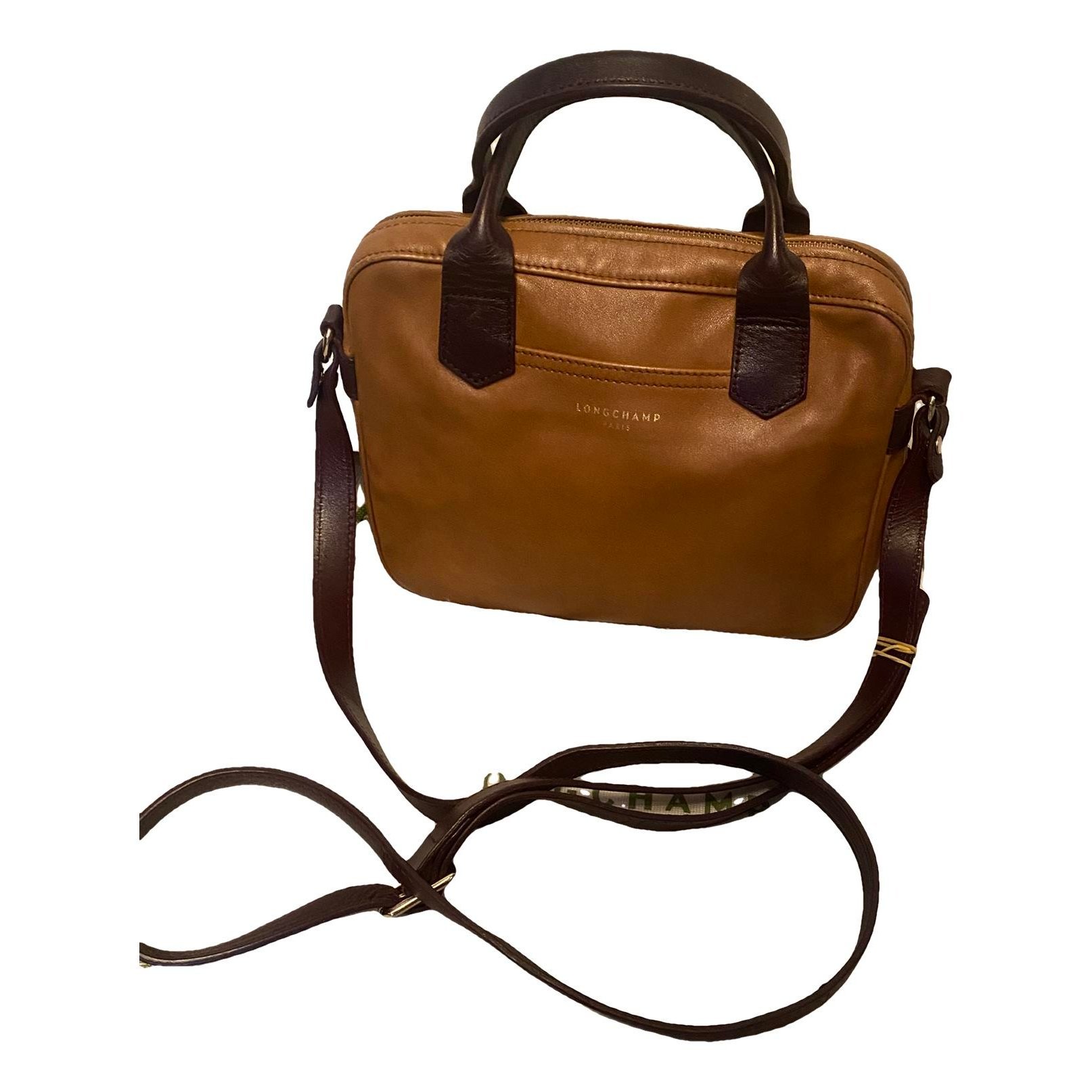 Leather crossbody bag