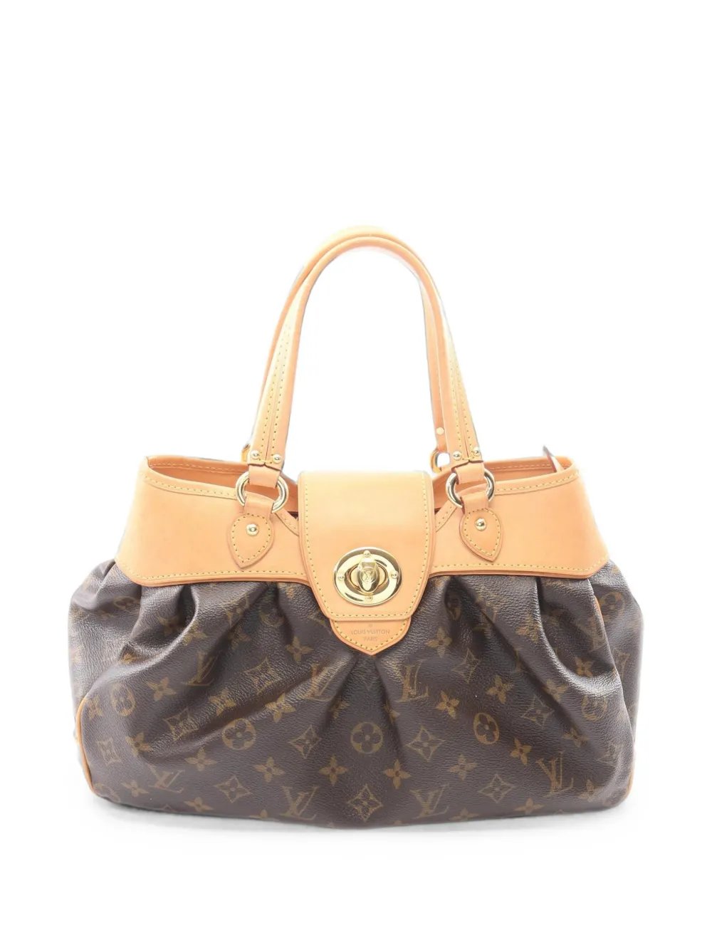 2009 PM Boesi Monogram canvas tote bag