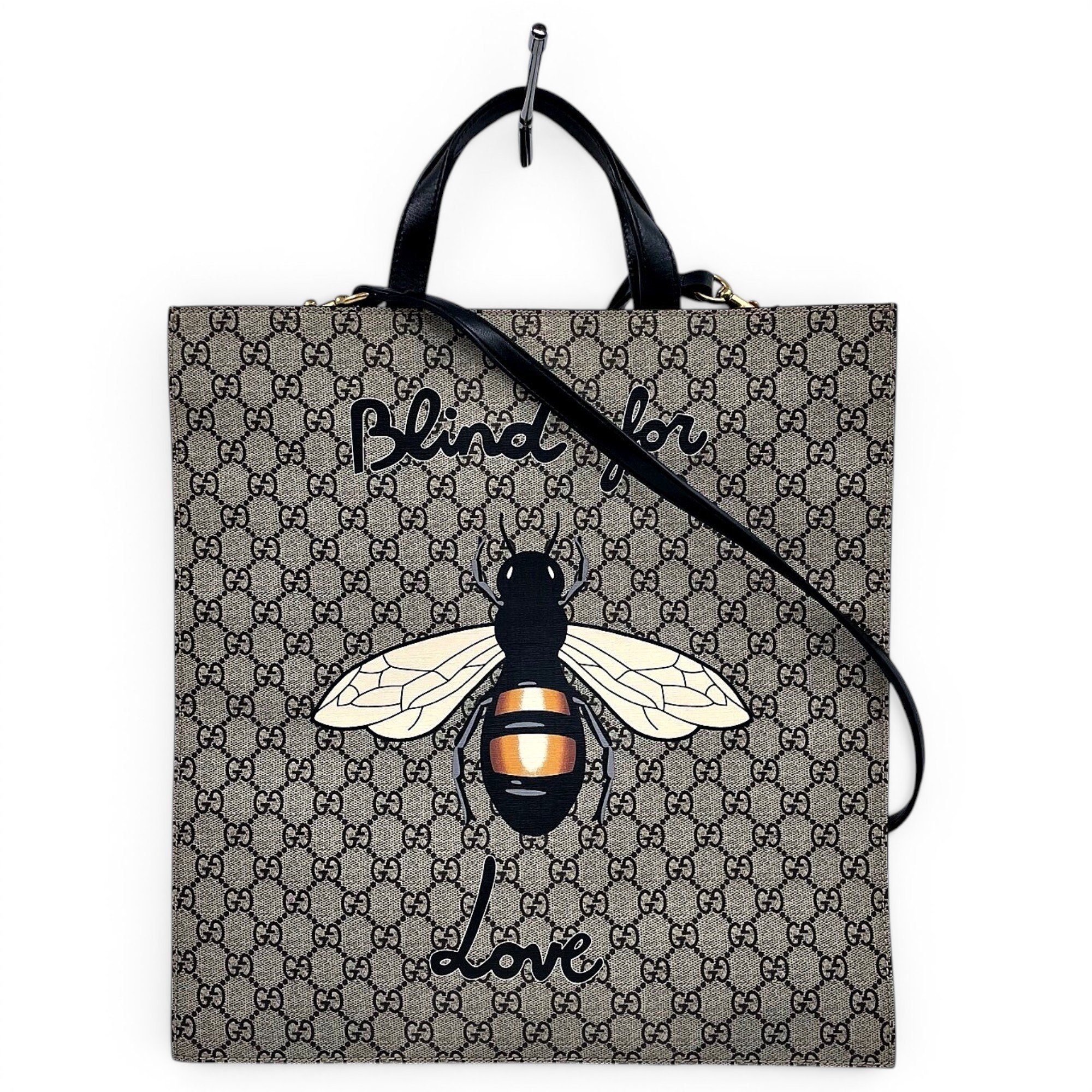 Animalier leather tote