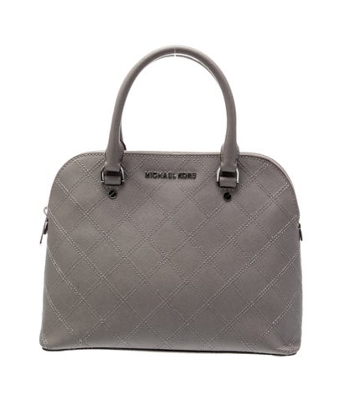 Michael Michael Kors Michael Kors Saffiano Leather Top Handle Bag