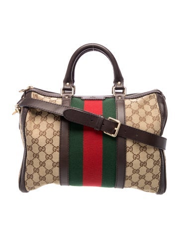 GG Canvas Boston Medium