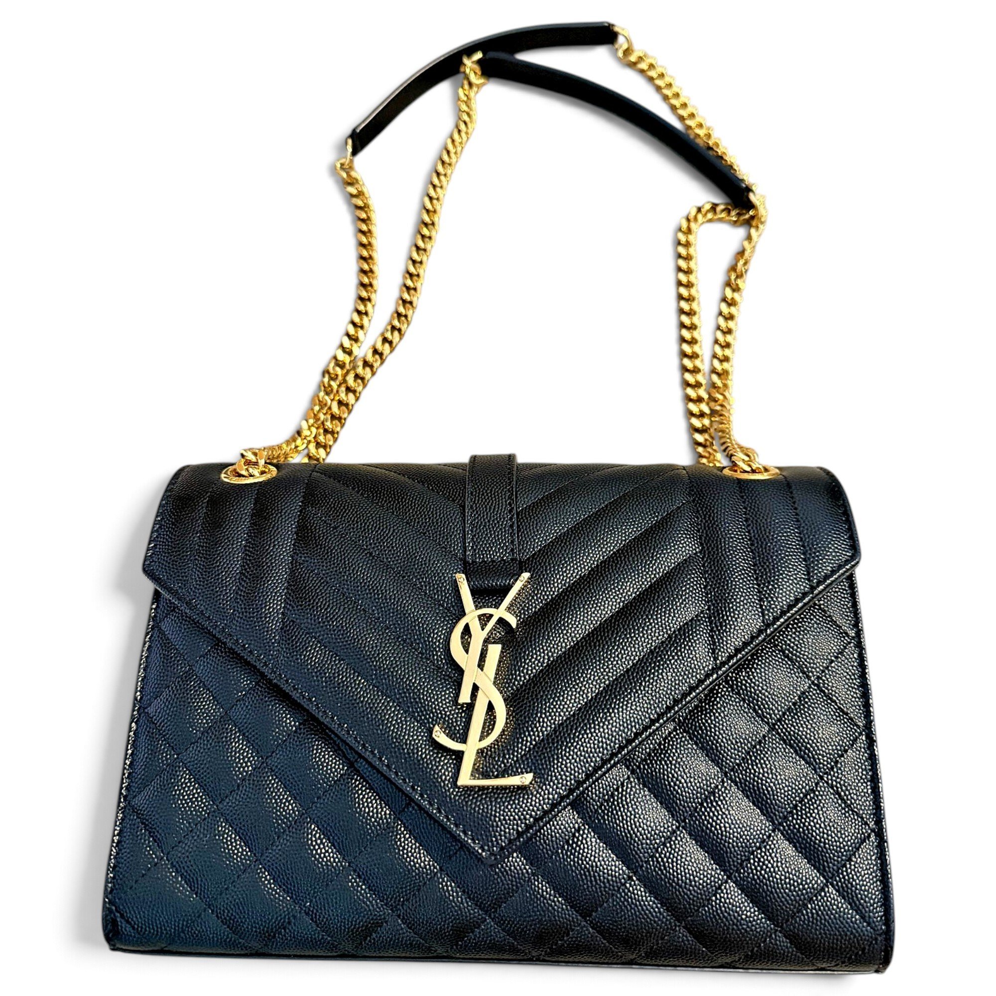 Collége monogramme leather handbag