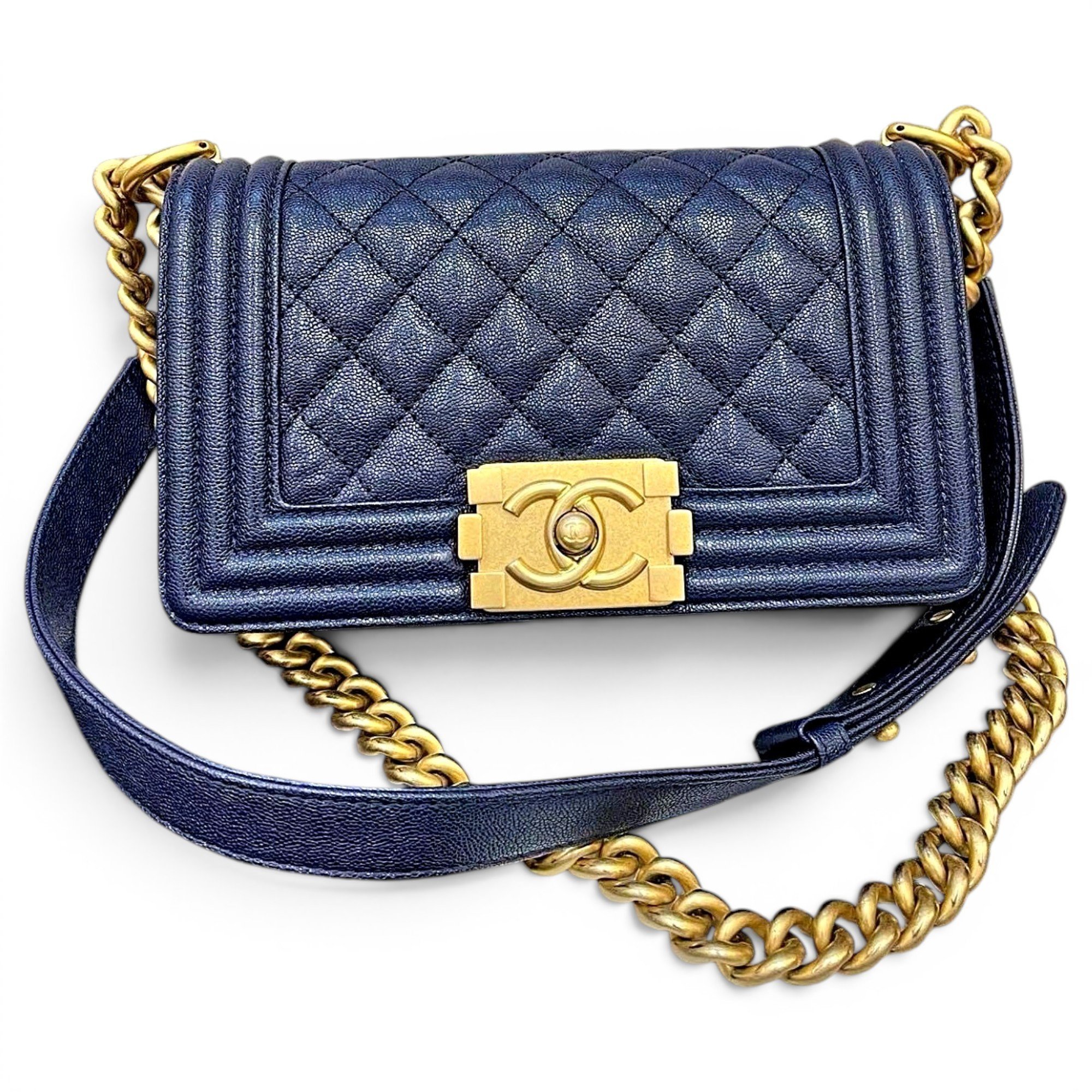 Boy leather handbag