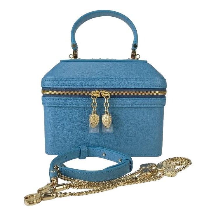 Serpenti leather handbag