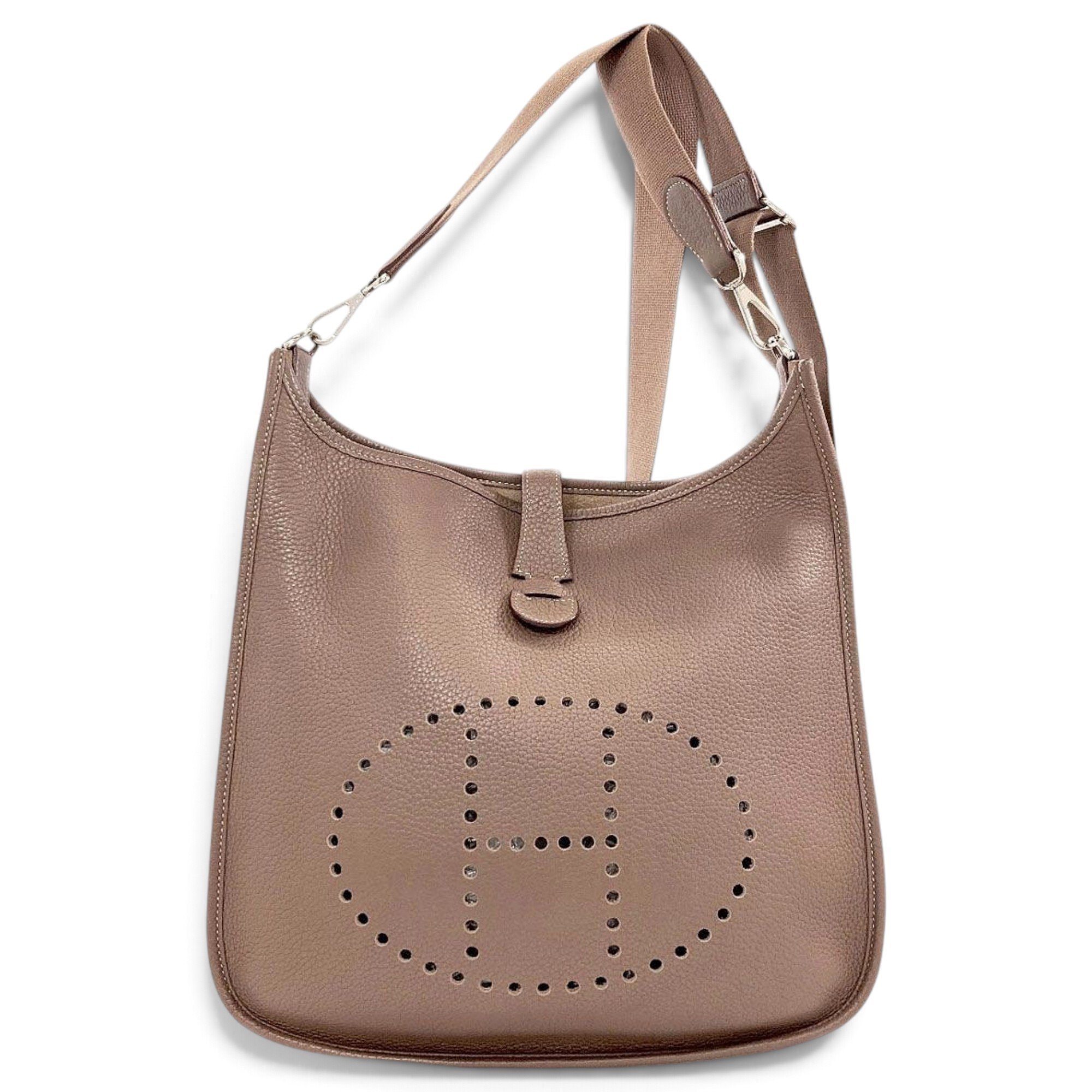 Evelyne leather handbag