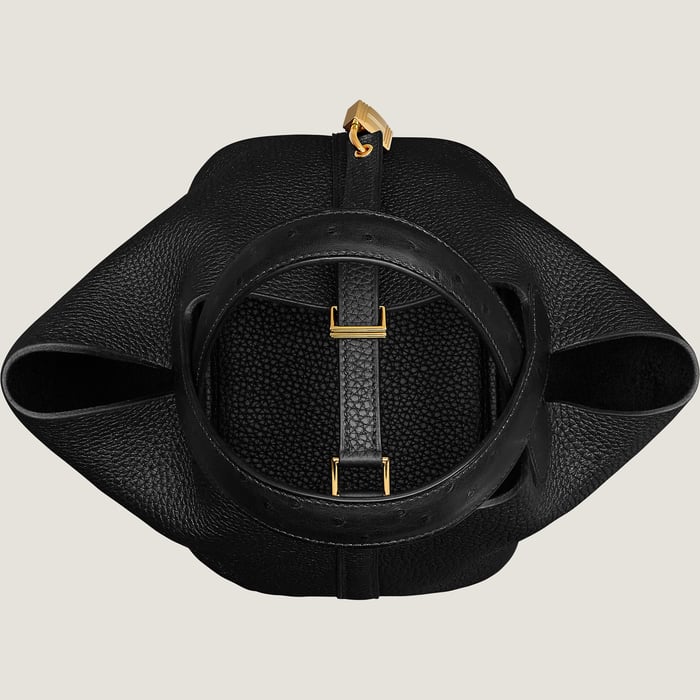 Noir Picotin Lock 18 Bag