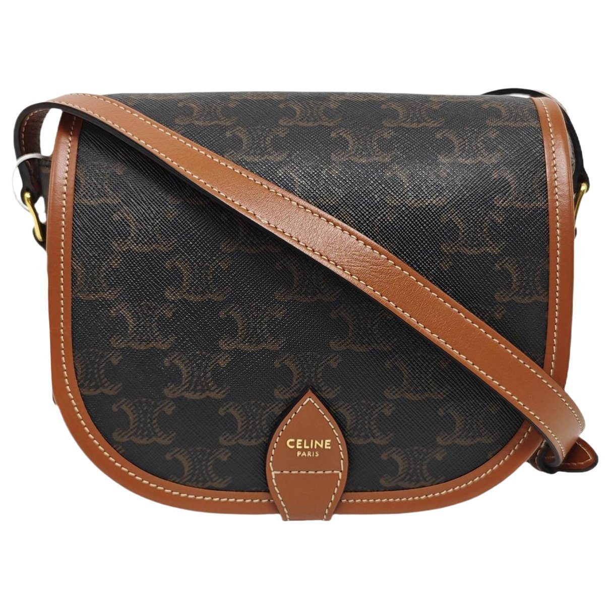 Folco leather crossbody bag
