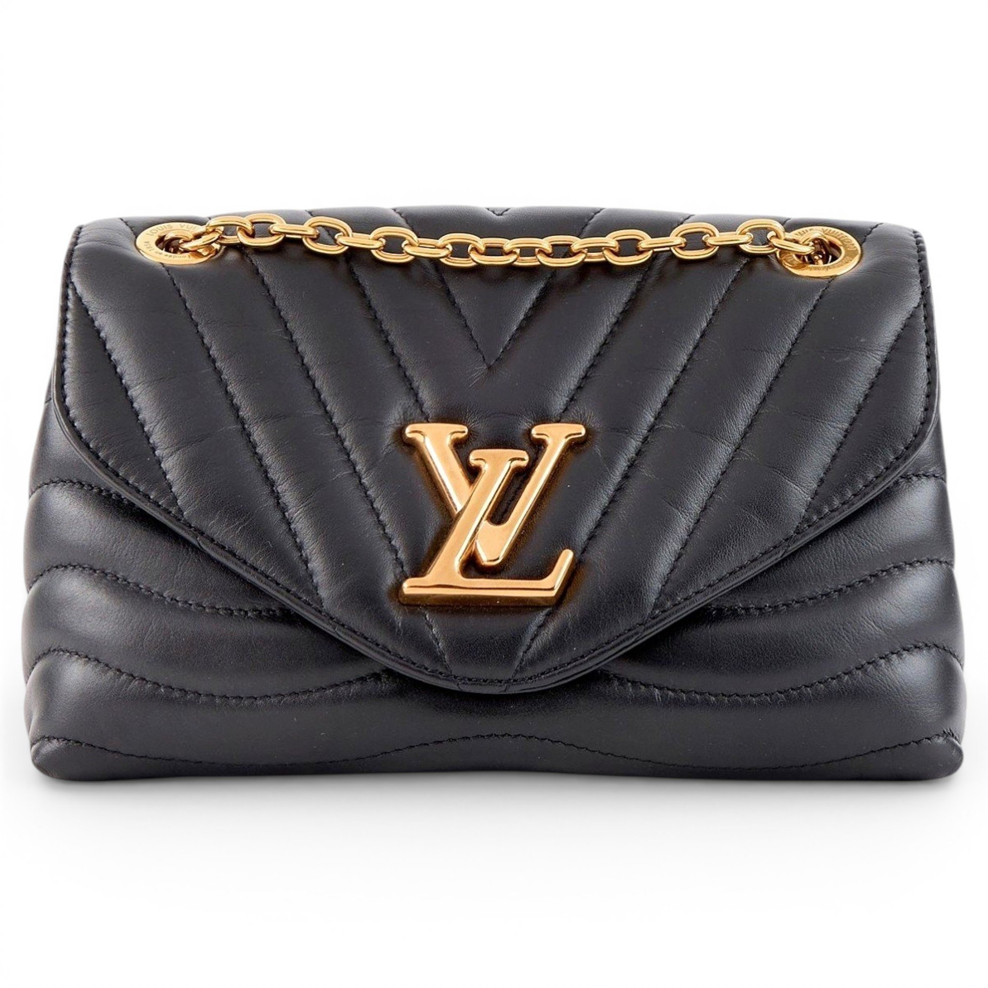New Wave leather handbag