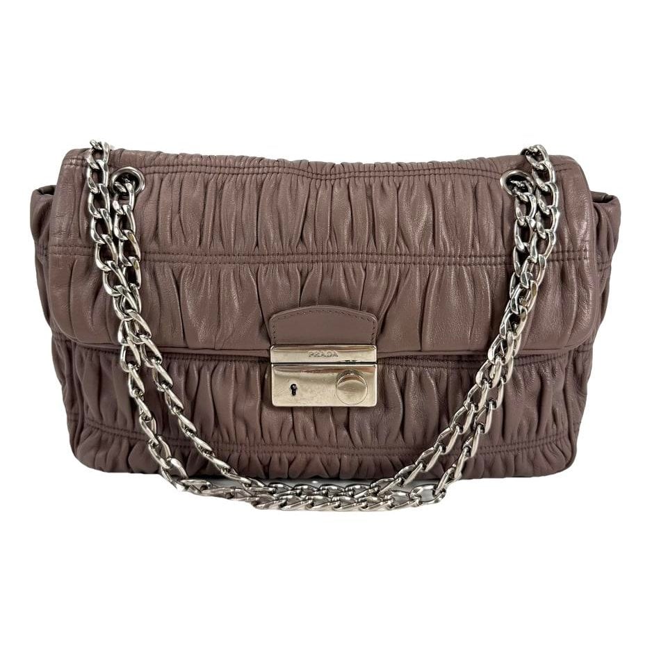 Leather handbag